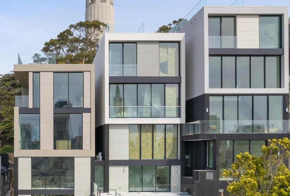 Three Strikes For Telegraph Hill’s Ultra-Luxury Townhome Trio