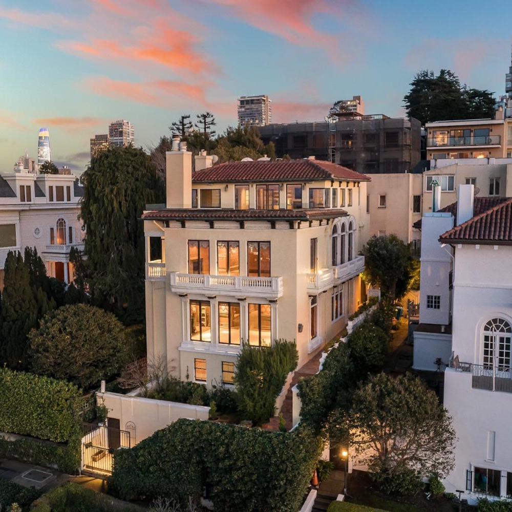 On Russian Hill’s Gold Coast, A Mansion At 1/2 Its 2020 List Price ...